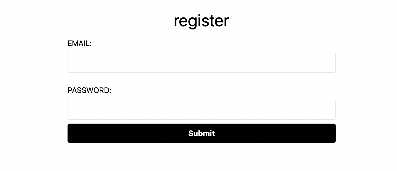 register view